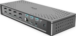 Replikator - i-tec USB 3.0 / USB-C / Thunderbolt Quattro 4x4K / 2x5K Display Docking Station 4x HDMI 4x DP LAN 2500Mb/s 4x USB-A