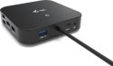 Replikator - i-tec USB-C Dual Display Docking Station HDMI DP LAN AUDIO Power Delivery 100 W - Stacja dokująca