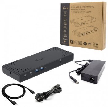 Replikator - i-tec USB-C Triple Display Docking Station Gen 2 + Power Delivery 100W Replikator - i-tec USB-C Triple Display Docking Station Gen 2 + Power Delivery 100W