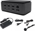 Replikator - i-tec USB4 Metal Docking station Dual 4K 1x HDMI 1x DP 2x 4K / 1x 8K LAN Audio czytnik kart 7x USB + Power Delivery