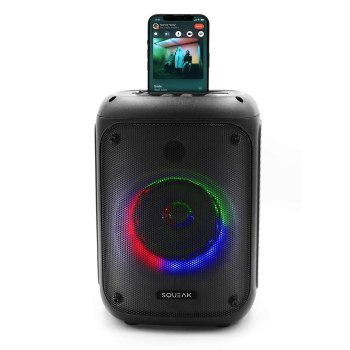 SQUEAK GŁOŚNIK KARAOKE BEATFLOW BLUETOOTH 5.0 + EDR RADIO FM MICROSD AUX USB SQ1005 SQUEAK GŁOŚNIK KARAOKE BEATFLOW BLUETOOTH 5.0 + EDR RADIO FM MICROSD AUX USB SQ1005