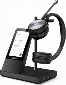 Słuchawki - Słuchawki bezprzewodowe Yealink WH66 Dual Teams + Baza DECT - 1308003 Słuchawki - Słuchawki bezprzewodowe Yealink WH66 Dual Teams + Baza DECT - 1308003