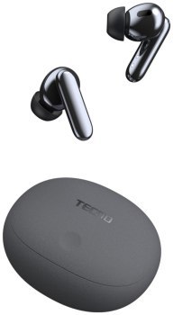 Słuchawki - Tecno True 1 szary Słuchawki - Tecno True 1 szary