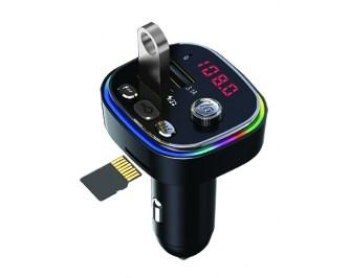 VAKOSS TRAMISTER SAMOCHODOWY RGB/ FM/ BLUETOOTH/ USB / 3.1A TC-B439 VAKOSS TRAMISTER SAMOCHODOWY RGB/ FM/ BLUETOOTH/ USB / 3.1A TC-B439