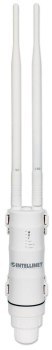 Intellinet 525824 zewnętrzny Access Point / Repeater, Dual Band AC600, PoE lub AC, IP65, VPN pass-through, 2x 7 dBi