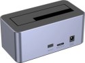 Replikator - Unitek srebrnaSATA SSD I HDD 2,5"/3,5"