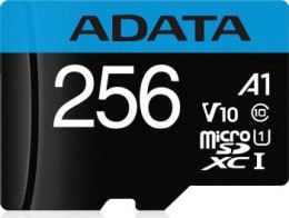 ADATA Premier microSDXC 256GB 100R/25W UHS-I Class 10 A1 V10 + Adapter
