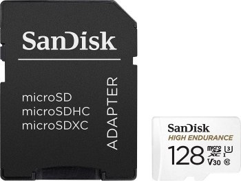 High Endurance microSDXC 128GB V30 z adapterem (rejestratory i monitoring) High Endurance microSDXC 128GB V30 z adapterem (rejestratory i monitoring)