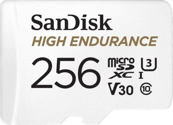 High Endurance microSDXC 256GB V30 z adapterem (rejestratory i monitoring) High Endurance microSDXC 256GB V30 z adapterem (rejestratory i monitoring)