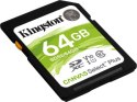 Karta pamięci Kingston Canvas Select Plus SDS2/64GB (64GB; Class U1 V10; Karta pamięci)