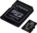 Karta pamięci z adapterem Kingston Canvas Select Plus SDCS2/128GB (128GB; Class 10 Class U1 V10; + adapter)