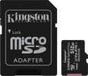 Karta pamięci z adapterem Kingston Canvas Select Plus SDCS2/512GB (512GB; Class 10 Class U1 V10; + adapter)