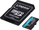 Kingston microSDXC Canvas Go! Plus 512GB 170R A2 U3 V30 Card + adapter