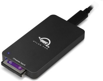 OWC Atlas FXR czytnik CFexpress (Thunderbolt, USB-C, USB) 1600MB/s OWC Atlas FXR czytnik CFexpress (Thunderbolt, USB-C, USB) 1600MB/s