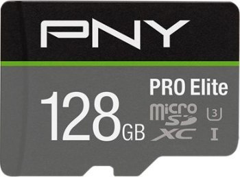 PNY PRO Elite microSDXC 128GB + Adapter SD PNY PRO Elite microSDXC 128GB + Adapter SD