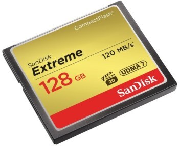 SanDisk CF 128GB Extreme 120/85 SanDisk CF 128GB Extreme 120/85