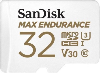 SanDisk Max Endurance microSDHC 32GB Class 10 U3 + Adapter SanDisk Max Endurance microSDHC 32GB Class 10 U3 + Adapter
