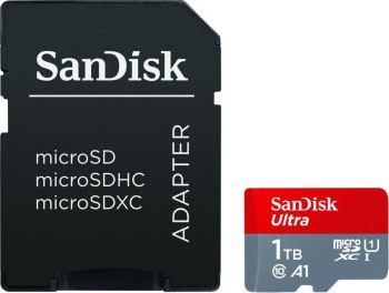 SanDisk Ultra microSDXC 1TB Android 150MB/s A1 UHS-I + Adapter SanDisk Ultra microSDXC 1TB Android 150MB/s A1 UHS-I + Adapter