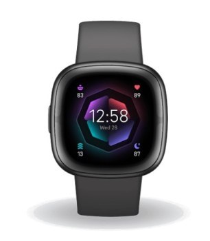 Fitbit by Google Sense 2 grafitowy Fitbit by Google Sense 2 grafitowy