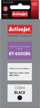 Tusz Activejet AB-6000Bk (zamiennik Brother BT-6000BK; Supreme; 100 ml; czarny)