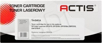 Toner ACTIS TH-541A (zamiennik HP 125A CB541A Canon CRG-716C; Standard; 1500 stron; niebieski) Toner ACTIS TH-541A (zamiennik HP 125A CB541A Canon CRG-716C; Standard; 1500 stron; niebieski)