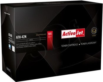 Toner Activejet ATH-42N (zamiennik HP 42A Q5942A; Supreme; 10000 stron; czarny) Toner Activejet ATH-42N (zamiennik HP 42A Q5942A; Supreme; 10000 stron; czarny)
