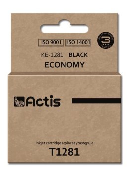 Tusz ACTIS KE-1281 (zamiennik Epson T1281; Standard; 15 ml; czarny) Tusz ACTIS KE-1281 (zamiennik Epson T1281; Standard; 15 ml; czarny)
