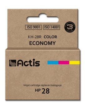 Tusz ACTIS KH-28R (zamiennik HP 28 C8728A; Standard; 21 ml; kolor) Tusz ACTIS KH-28R (zamiennik HP 28 C8728A; Standard; 21 ml; kolor)