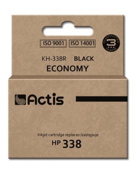 Tusz ACTIS KH-338R (zamiennik HP 338 C8765EE; Standard; 15 ml; czarny) Tusz ACTIS KH-338R (zamiennik HP 338 C8765EE; Standard; 15 ml; czarny)