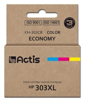 Tusz Actis KH-303CR (zamiennik HP 303XL T6N03AE; Premium; 18ml; 415 stron; kolorowy) Tusz Actis KH-303CR (zamiennik HP 303XL T6N03AE; Premium; 18ml; 415 stron; kolorowy)