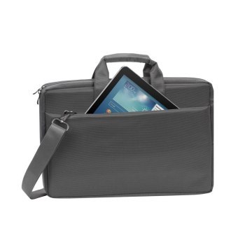 RIVACASE TORBA NA LAPTOP 17 3 CENTRAL SZARA Z POLIESTRU Z KIESZENIAMI NA TABLET SMARTFON DOKUMENTY I AKCESORIA RIVACASE TORBA NA LAPTOP 17 3 CENTRAL SZARA Z POLIESTRU Z KIESZENIAMI NA TABLET SMARTFON DOKUMENTY I AKCESORIA