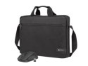 Torba - NATEC TORBA DO LAPTOPA WALLAROO 2 15.6 Z MYSZKĄ BEZPRZEWODOWĄ NTO-2051