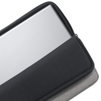 Torba - RIVACASE ETUI NA LAPTOP 13 3 SUZUKA SZARE Z MATERIAŁU WODOODPORNEGO