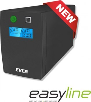 Zasilacz UPS Ever Easyline T/EASYTO-000K65/00 (650VA) Zasilacz UPS Ever Easyline T/EASYTO-000K65/00 (650VA)