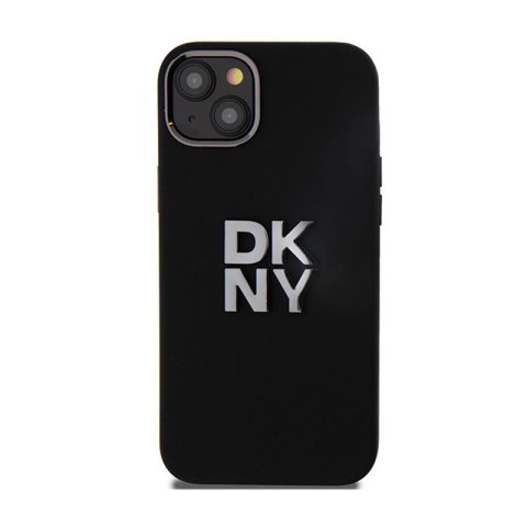 DKNY Liquid Silicone Metal Logo - Etui iPhone 15 / 14 / 13 (czarny) DKNY Liquid Silicone Metal Logo - Etui iPhone 15 / 14 / 13 (czarny)