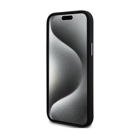 DKNY Liquid Silicone Metal Logo - Etui iPhone 15 / 14 / 13 (czarny) DKNY Liquid Silicone Metal Logo - Etui iPhone 15 / 14 / 13 (czarny)