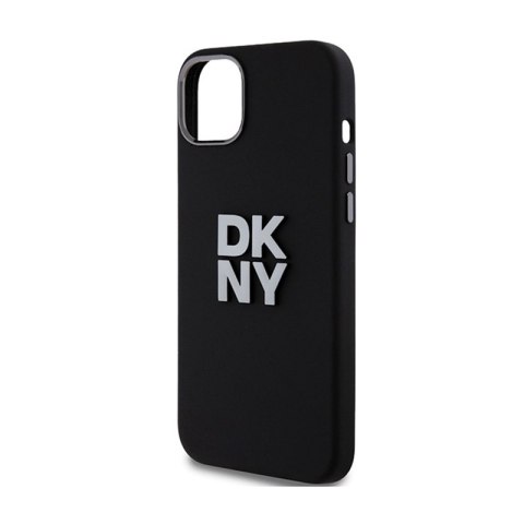 DKNY Liquid Silicone Metal Logo - Etui iPhone 15 / 14 / 13 (czarny) DKNY Liquid Silicone Metal Logo - Etui iPhone 15 / 14 / 13 (czarny)