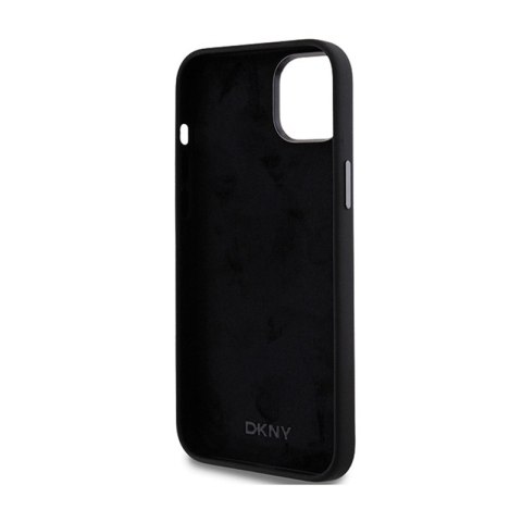 DKNY Liquid Silicone Metal Logo - Etui iPhone 15 / 14 / 13 (czarny) DKNY Liquid Silicone Metal Logo - Etui iPhone 15 / 14 / 13 (czarny)