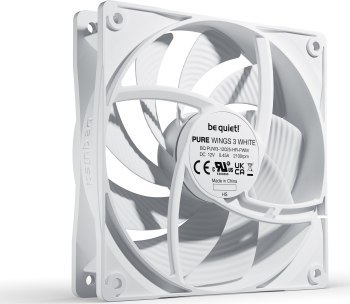 Be quiet! PURE WINGS 3 120mm PWM high-speed, biały Be quiet! PURE WINGS 3 120mm PWM high-speed, biały