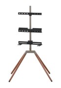 Obrotowy czwórnóg WM7475 32"-70", 35kg, 360st, VESA200x100-400x400 ciemny orzech