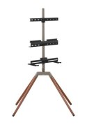 Obrotowy czwórnóg WM7475 32"-70", 35kg, 360st, VESA200x100-400x400 ciemny orzech