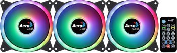 WENTYLATOR AEROCOOL PGS DUO 12 PRO ARGB (3x120) WENTYLATOR AEROCOOL PGS DUO 12 PRO ARGB (3x120)