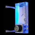 PHANTEKS R260C rezerwuar - transparentny Acryl-Backplate, D5, DRGB-LED - biały