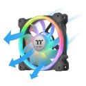 THERMALTAKE SWAFAN 14 RGB +KONTROLER +ZAMIENNE ŁOPATKI (REVERSE) - BLACK CL-F138-PL14SW-A