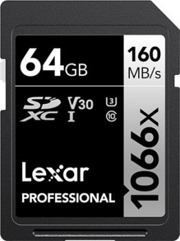 Lexar SDXC 64GB Professional 1066x UHS-I Lexar SDXC 64GB Professional 1066x UHS-I