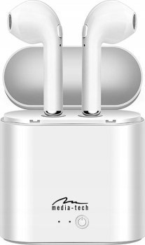 Słuchawki Media tech MT3589W (douszne; Bluetooth; z wbudowanym mikrofonem; kolor czarny Słuchawki Media tech MT3589W (douszne; Bluetooth; z wbudowanym mikrofonem; kolor czarny