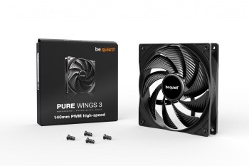 Wentylator BE QUIET! PURE WINGS 3 140mm PWM high-speed Wentylator BE QUIET! PURE WINGS 3 140mm PWM high-speed