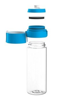 Butelka filtrująca Brita Fill&Go niebieska + 4 filtry MicroDisc Butelka filtrująca Brita Fill&Go niebieska + 4 filtry MicroDisc