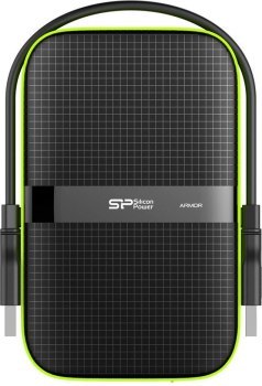 Dysk zewnętrzny Silicon Power Armor A60 5TB 2.5 USB 3.2 5400 obr/min Green-Black Dysk zewnętrzny Silicon Power Armor A60 5TB 2.5 USB 3.2 5400 obr/min Green-Black