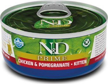 FARMINA N&D CAT PRIME CHICKEN&POMEGRANATE KITTEN 70g FARMINA N&D CAT PRIME CHICKEN&POMEGRANATE KITTEN 70g